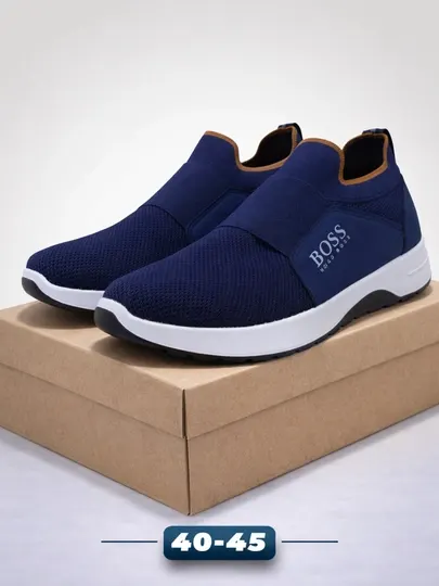 Мужские кроссовки в моделе slip-on, без шнурков