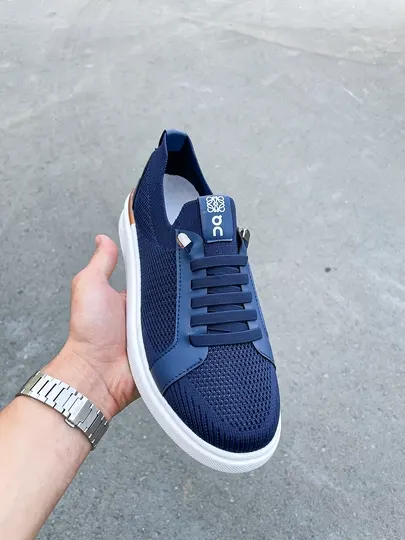 Мужские легкие сетчатые кроссовки slip-on для повседневной носки и спорта