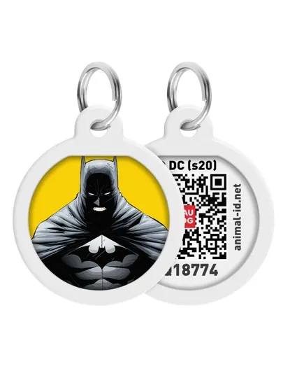 Адресники для собак и котов металлические WAUDOG Smart ID c QR паспортом