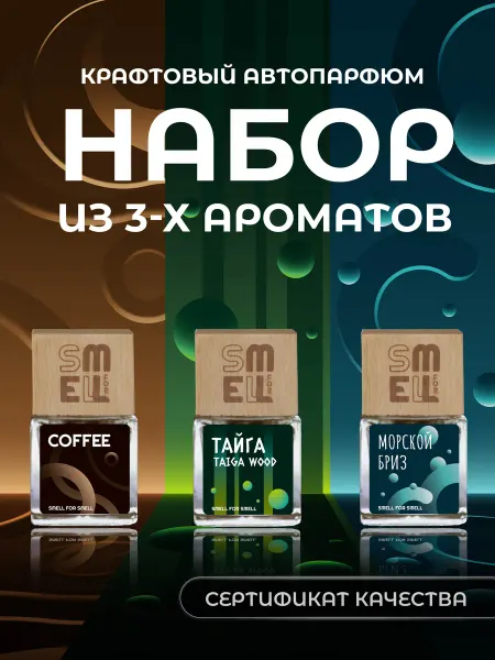 Smell for Smell Подарочный набор автопарфюма (Unisex)
