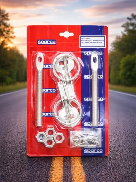 Спортивный замок капота SPARCO универсальный,Замок капота SPARCO универсальный спортивный
