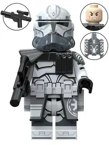 Фигурка Star Wars Звёздные Войны, солдат-клон Волчьей Стаи, конструктор