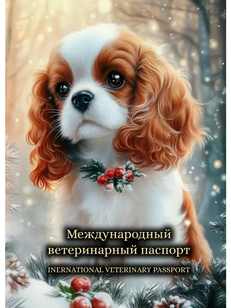 StarHoll Международный ветеринарный паспорт с аудио записью