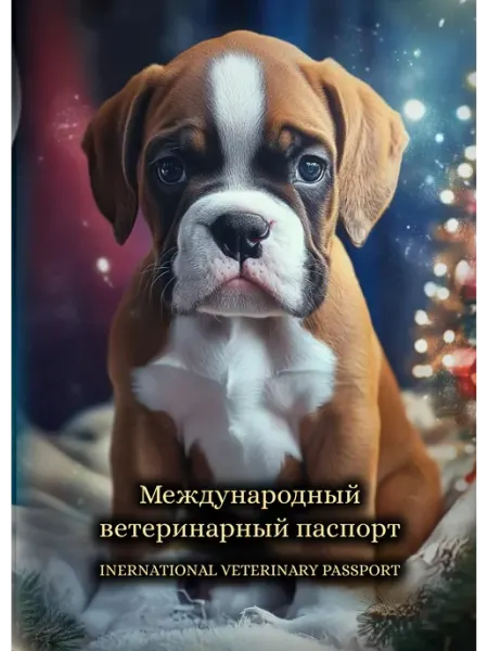 StarHoll Международный ветеринарный паспорт ветпаспорт боксер