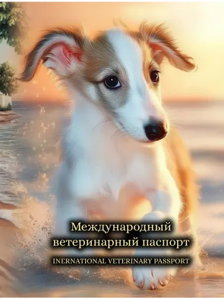 StarHoll Международный ветеринарный паспорт ветпаспорт борзая