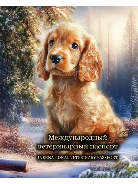 StarHoll Международный ветеринарный паспорт ветпаспорт кокер спаниель