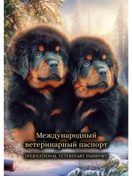 StarHoll Международный ветеринарный паспорт ветпаспорт тибетский маст…
