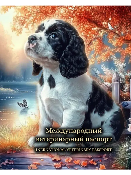 StarHoll Международный ветеринарный паспорт ветпаспорт русский охотни…