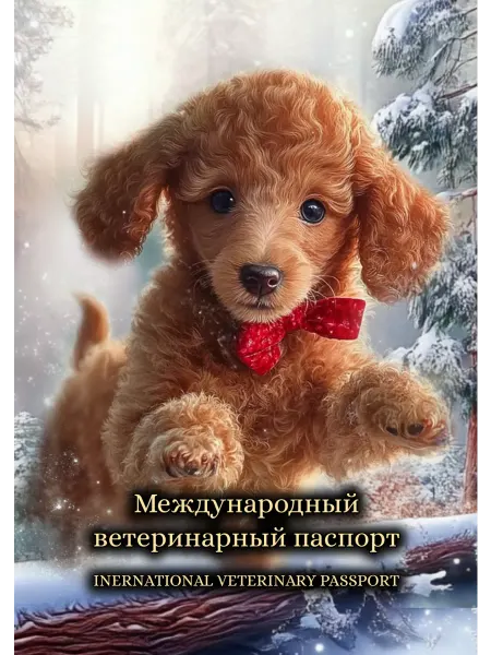 StarHoll Международный ветеринарный паспорт ветпаспорт пудель