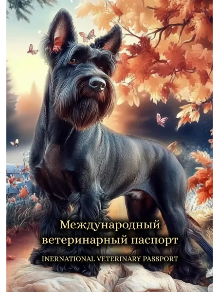 StarHoll Международный ветеринарный паспорт ветпаспорт ризеншнауцер