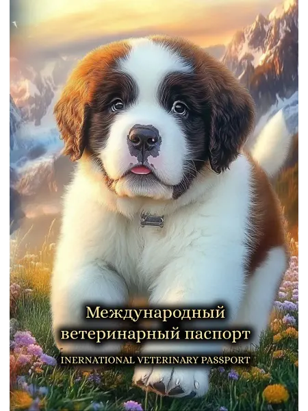 StarHoll Международный ветеринарный паспорт ветпаспорт сенбернар