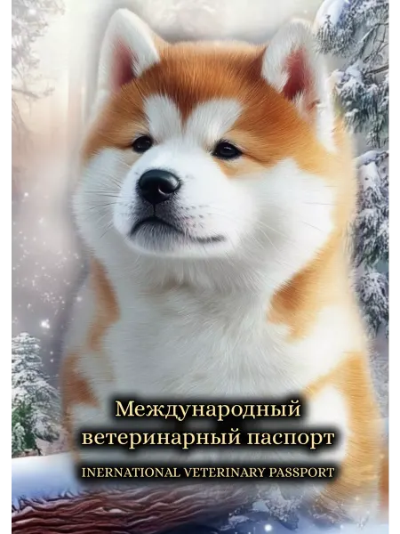 StarHoll Международный ветеринарный паспорт ветпаспорт акита-ину