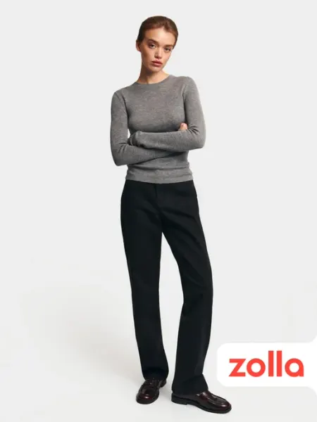 Zolla Джинсы прямые Straight с высокой посадкой