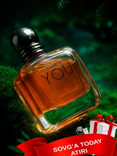 Туалетная вода для мужчин Stronger With You, 100 мл + Пробник духов Today в подарок, 5 мл