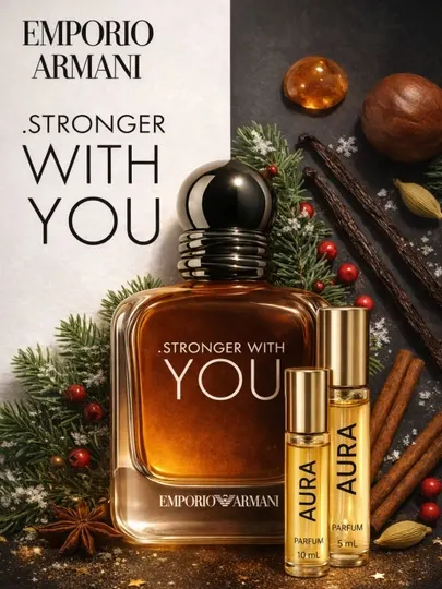 Духи мужские Stronger With You, мужские духи для зимнего сезона парфюм