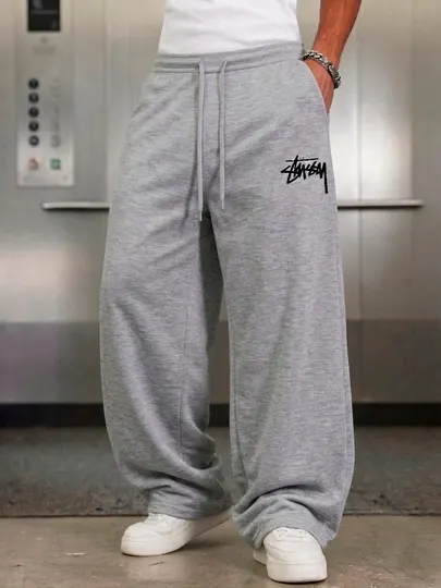 Брюки спортивные Stussy, трико штаны широкие оверсайз повседневные