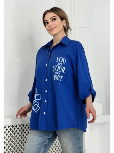 Style trend Рубашка оверсайз больших размеров
