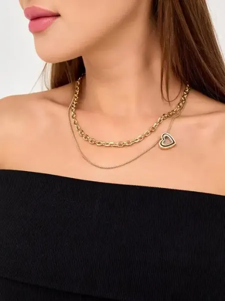 Your Style! Цепочка на шею бижутерия женская подвеска ожерелье колье
