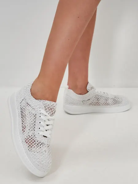 StylishStep Кеды ажурные кроссовки кружевные летние