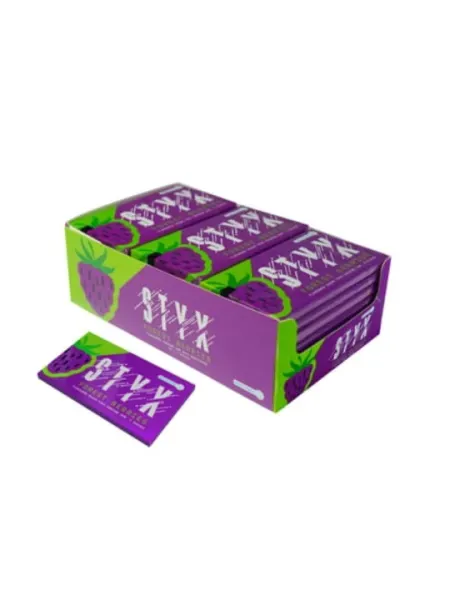 Жевательная резинка "STYX" без сахара со вкусом лесных ягод 24 штуки