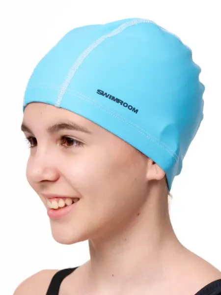 SwimRoom Шапочка для бассейна и плавания тканевая взрослая 56-60