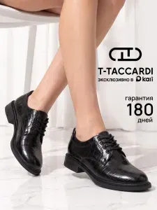Ботинки T.TACCARDI классические полуботинки черные