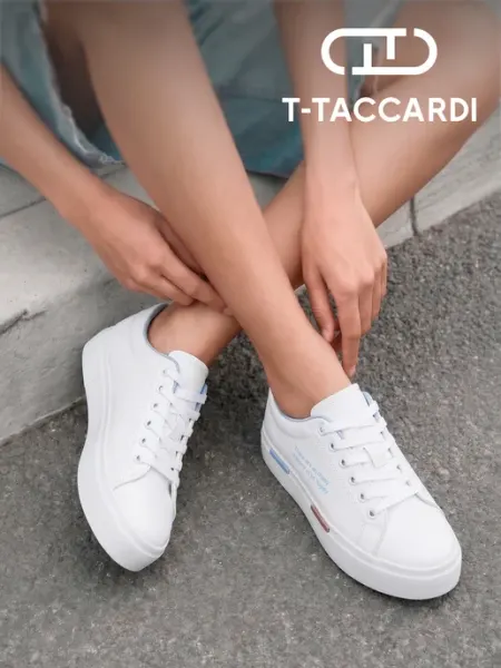 T.TACCARDI Кеды женские белые летние повседневные