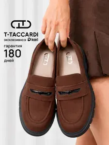 Лоферы T.TACCARDI женские классические на платформе