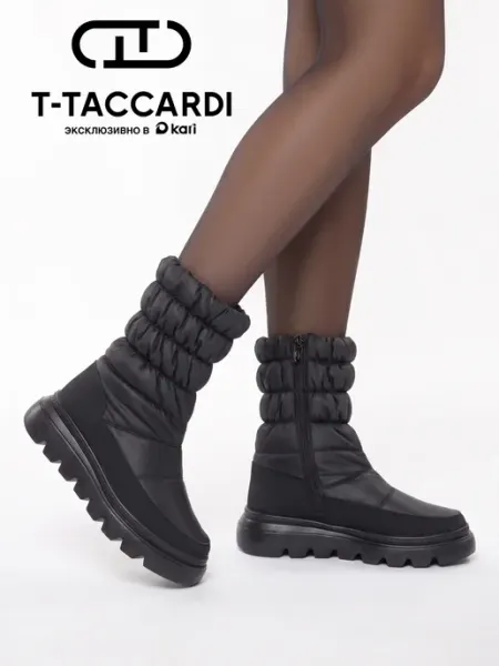 T.TACCARDI Дутики женские зимние высокие сапоги