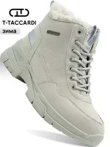 Кроссовки T.TACCARDI зимние с мехом из замши