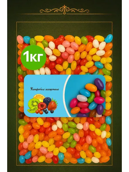 TAJNUTS Жевательные конфеты мармелад 1кг
