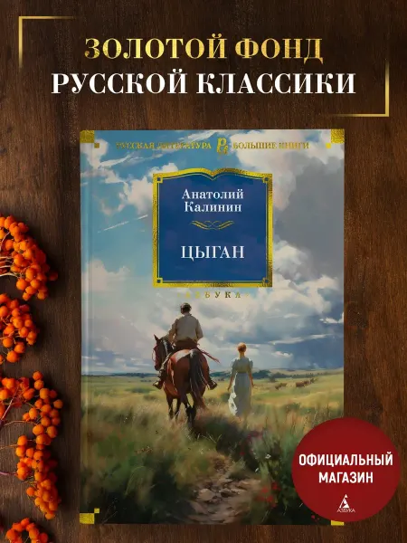 Азбука Калинин. Цыган. Роман.Большие книги