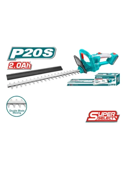 TOTAL tools Кусторез аккумуляторный THTLI20461