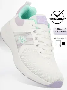 Кроссовки TimeJump женские белые спортивные для бега и фитнеса
