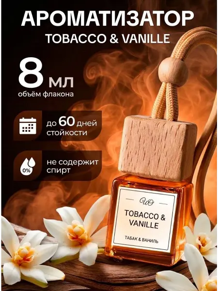 Ароматизатор в Машину- Автопарфюм Tobacco - Vanille