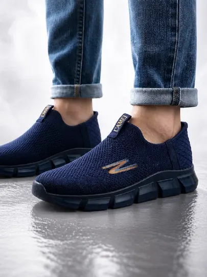 Мужские слипоны, кроссовки в стиле Tod's, лёгкие и удобные, дышащая обувь, кроссовки