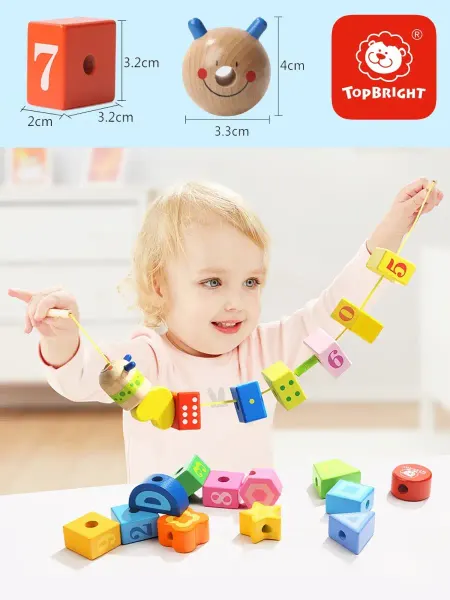 TOPBRIGHT. Шнуровка для детей развивающая