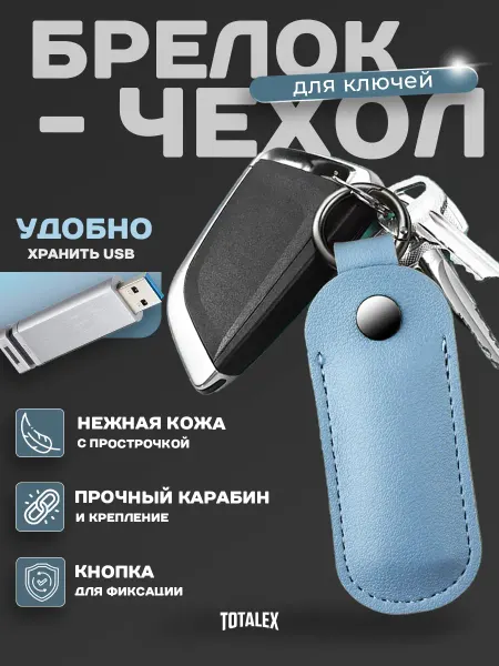 Totalex Чехол для флешки usb кейс сумка футляр для хранения