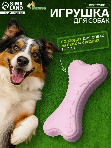 Пижон Игрушка плавающая "Косточки" Premium, вспененный TPR
