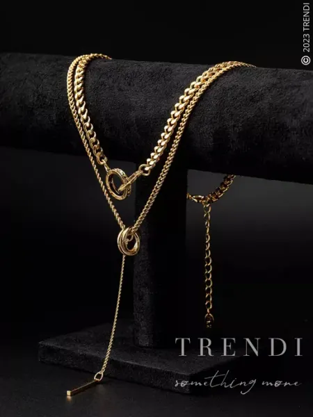 Trendi Короткое украшение цепочка на шею бижутерия с подвеской