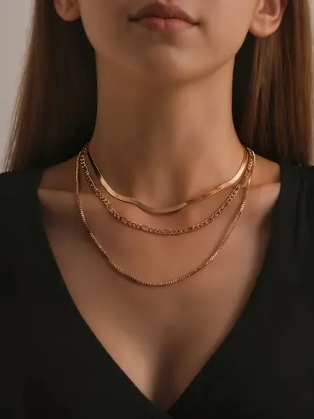 Trendy You Цепочка на шею многослойная - украшения-бижутерия