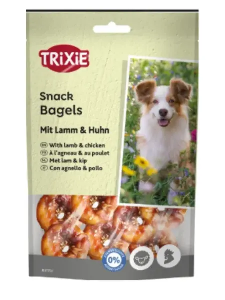 Trixie лакомство для собак кольца из ягненка и курицы