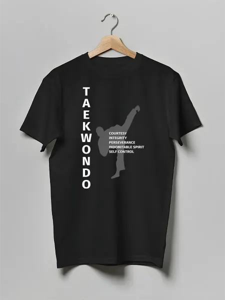 TUOTUO Футболка тхэквондо Боевые искусства Мотивация Спорт