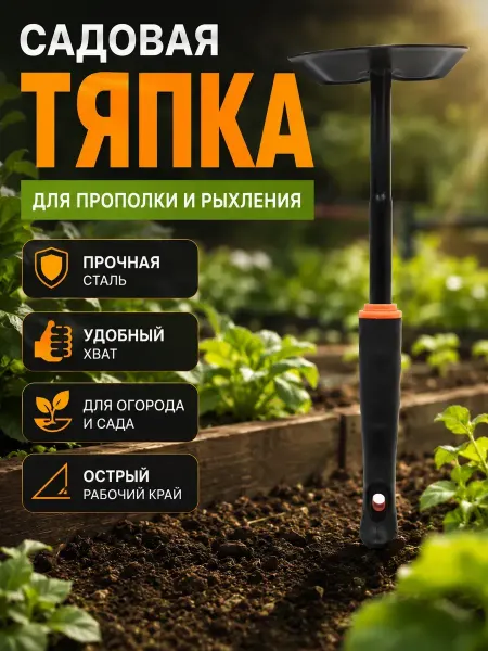 TyMyBa Тяпка садовая маленькая