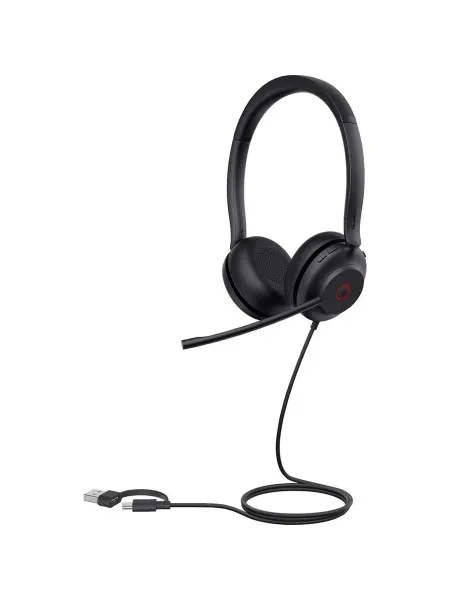 Гарнитура проводная Yealink UH35 Dual UC USB-C A