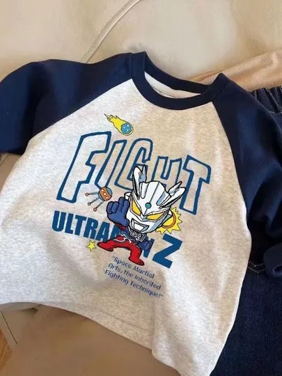 Свитшот Ultraman Z для детей, свитшот, джемпер, кардиган для детей, детская одежда