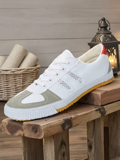 Кроссовки из канваса — лёгкие и удобные (unisex)
