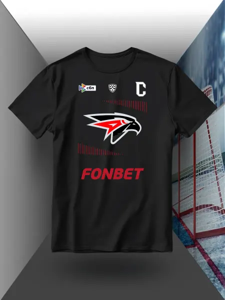 United Shop Футболка ХК Авангард Омск Ястреб Птица Хоккей