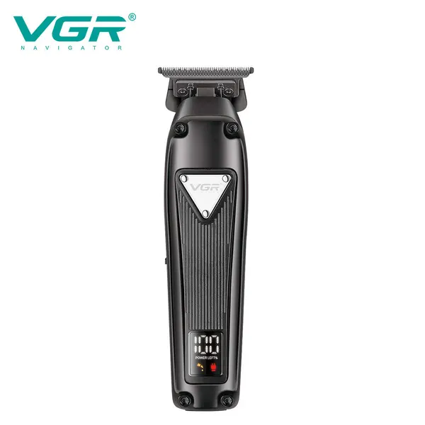 Машинка для стрижки VGR V-913, титан, USB, масло, расческа