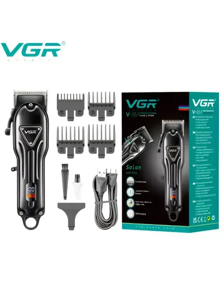 VGR Машинка для стрижки волос усов и бороды V-051